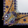 Tanzanite Gold 8 x 10 Crystallized Bug Garden Picture Frame Featuring Premium Crystal