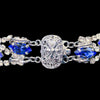 Sapphire Premium Crystallized Choker Necklace