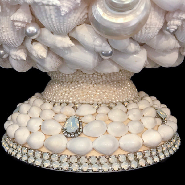 Stag Horn Coral Centerpiece Featuring Premium Crystals and Natural