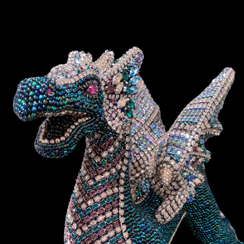 Dogon the Dragon Featuring Multi Color Premium Crystal