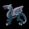 Dogon the Dragon Featuring Multi Color Premium Crystal