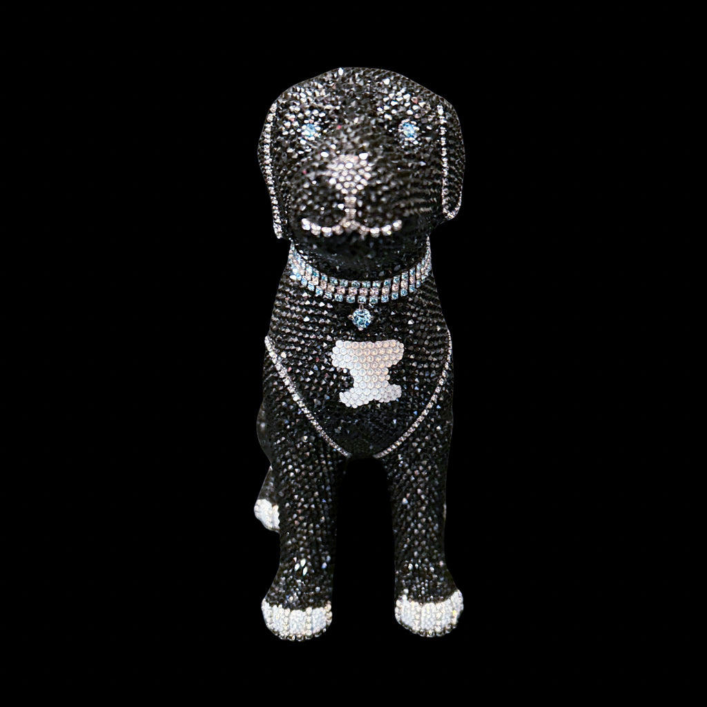 Black Dog Sculpture