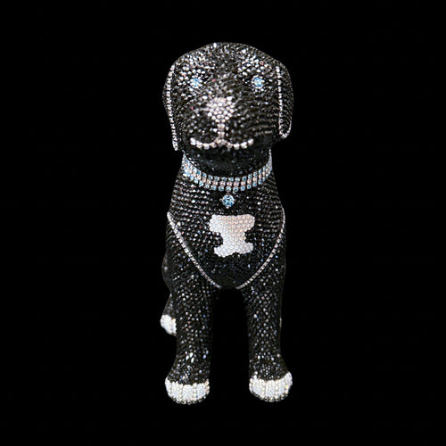 Black Dog Sculpture