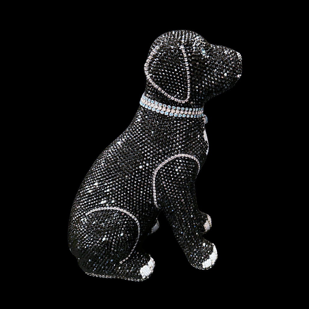 Black Dog Sculpture
