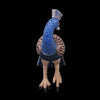 Majestic Peacock Sculpture