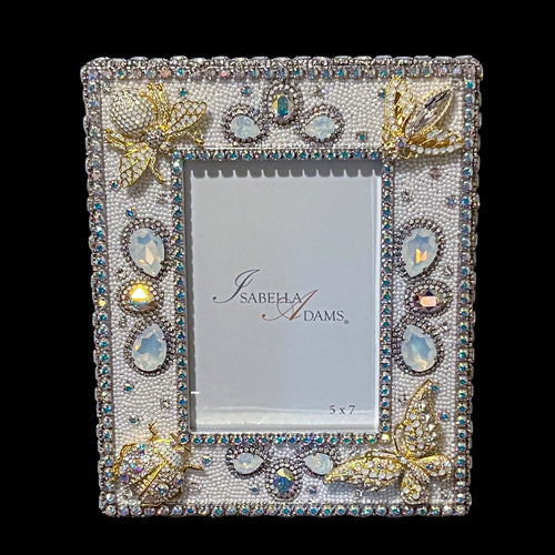 5 x 7  Winter Garden Crystallized Picture Frame Featuring Premium Crystal