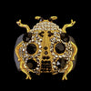 Ebony Mixed Bug Napkin Rings Featuring  Swarovski Crystals | Set of 4
