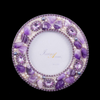Amethyst Gemstone Picture Frame Featuring Premium Crystal