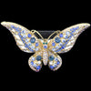 Montana Blue Mixed Bug Napkin Rings Featuring Premium Crystal | Set of 4