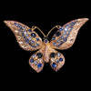 Butterfly Brooch Pin Featuring Premium Crystal