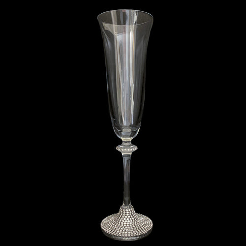 Champagne Toasting Flute Featuring Premium Crystal