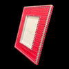 Red Crocodile 5 x 7 Picture Frame Featuring Premium Crystal