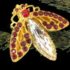 Firefly Floral Ornament Featuring Premium Crystals