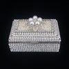 Pearl Keepsake Box Featuring Premium Crystal