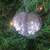 Knobby Sea Urchin Christmas Ornament with Premium  Crystals