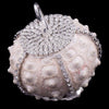 Knobby Sea Urchin Christmas Ornament with Premium  Crystals